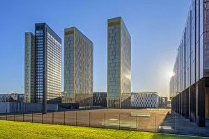 Images Dated 15th December 2021: European court building at Kirchberg, Luxembourg