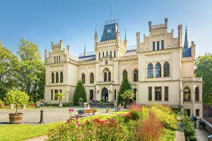Classicism Prints: Evenburg Castle near Leer, East Frisia, Lower Saxony, Germany