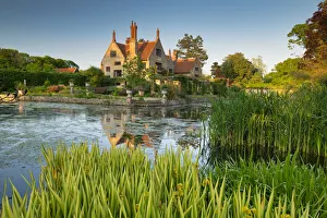 Horizontal Gallery: Evening Light on Hindringham Hall, Norfolk, England