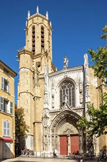 Aix En Provence Gallery: The exterior of Aix Cathedral, Aix-en-Provence, Provence-Alpes-Cote d'Azur, France