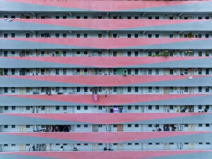Images Dated 2nd May 2023: Exterior of Apartment Building, Singapore, Asia