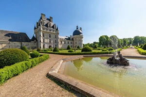 Images Dated 20th June 2023: Exterior of Chateau De Valencay, Valencay, Loire Valley, France