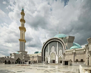 Images Dated 4th May 2023: Exterior of Federal Territory Mosque, Kuala Lumpur, Malaysia