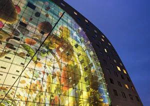 Exterior of Markthal, Westnieuwland, Rotterdam, Netherlands