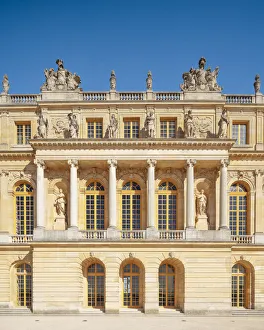 Classical Prints: Exterior of Palace of Versailles, Paris, France