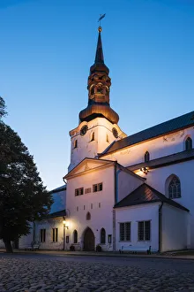Tallinn Prints: Exterior of St Marys Cathedral (Toomkirik), Old Town, Tallinn, Estonia, Europe