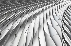 Metallic Prints: Exterior of Xiqu Centre, West Kowloon, Hong Kong, China