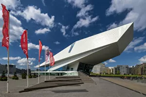 Netherlands Collection: The Eye Film Museum, (Delugan Meissl Associated Architects), Amsterdam, Holland, Netherlands