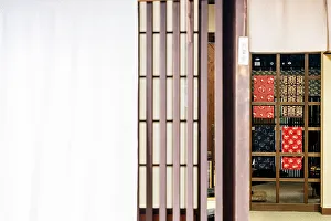 Minimal Prints: Fabrics and linear architecture, Nara, Japan