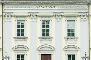 Images Dated 16th May 2023: Detail of facade of Bellevue Palace, Tiergarten, Mitte, Berlin, Germany