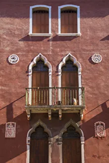 Cannaregio Prints: Facade of building in Cannaregio, Venice, Veneto, Italy