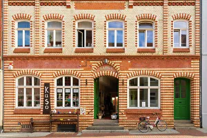 Wismar Prints: Facade of building in old town