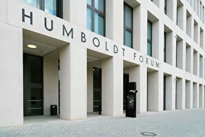Images Dated 16th May 2023: Facade of Humboldt Forum, Museum Island, UNESCO, Mitte, Berlin, Germany