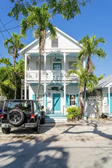 Kew West Prints: Facade, Key West, Florida, USA