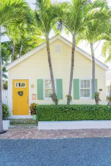 Balcony Prints: Facade, Key West, Florida, USA