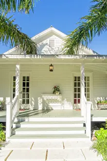 Porch Prints: Facade, Key West, Florida, USA