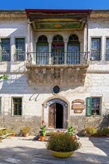 Kapadokya Prints: Facade of Old Greek House hotel and restaurant