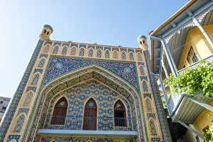Western Asia Gallery: Facade of the Orbeliani Baths (Chreli Abano) in the Abanotubani bath district