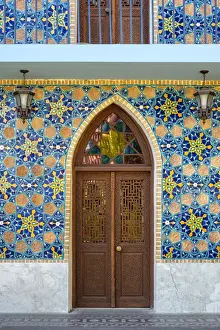 Facade of the Orbeliani Baths (Chreli Abano) in the Abanotubani bath district
