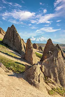 Aksaray Province Prints: Fairy chimneys, Selime, Aksaray Province, Cappadocia, Central Anatolia, Turkey
