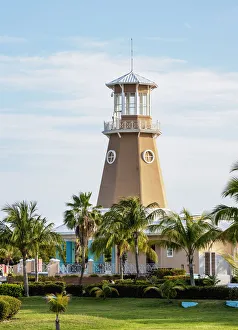 Playa Azul Prints: Fake Lighthouse in Varadero, Matanzas Province, Cuba