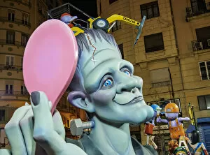 Festivity Gallery: The Fallas or Falles, a traditional celebration held annually in commemoration of Saint