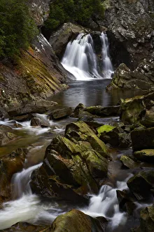 Falls of Bruar, Glen Bruar, Tayside Region, Perthshire, Scotland
