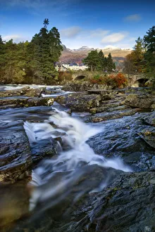Upright Prints: Falls of Dochart, Killin, Stirling, Scotland