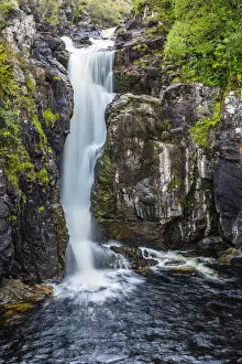 Images Dated 16th March 2021: Falls of Kirkaig, Ullapool, Scotland, United Kingdom