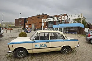 Shipyard Prints: The famous Gate #2 where the strikes in the Gdansk Shipyard (Stocznia Gdanskа