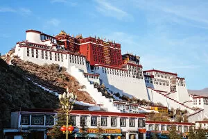 Images Dated 14th March 2017: Famous Potala palace, Lhasa, Tibet, China