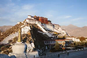 Images Dated 14th March 2017: Famous Potala palace, Lhasa, Tibet, China