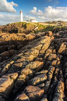 Fanad Head (Faanaid) lighthouse, County Donegal, Ulster region, Ireland, Europe