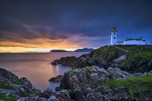 Images Dated 20th September 2021: Fanad Lighthouse at Sunrise, County Donegal, Ireland
