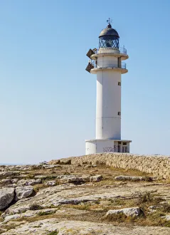 Signal Prints: Far del Cap de Barbaria, lighthouse, Formentera, Balearic Islands, Spain