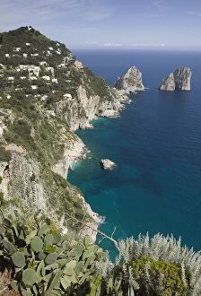 Faraglioni Rocks, Capri, Campania, Italy