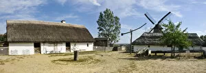 A farm of the Nagykunsag region. Open-air museum (Skanzen) near Szentendre. Hungary