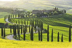 Farmhouse Baccoleno, Asciano, Siena province, Tuscany, Italy