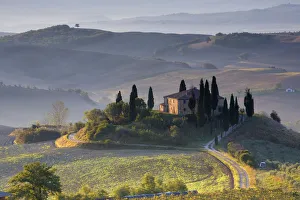 Farmhouse, Val d Orcia, Tuscany, Italy