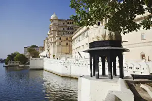 Fateh Prakash Palace Hotel inside City Palace complex, Udaipur, Rajasthan, India