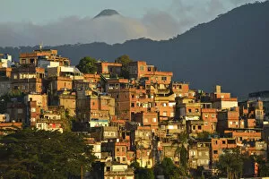 Images Dated 4th October 2013: Favela above Rio de Janeiro, Brazil, South America