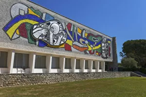 Fernand Leger museum, Biot, Alpes-Maritimes department, Provence-Alpes-Cote d Azur