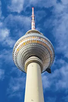 Berliner Prints: Fernsehturm. Berlin Mitte, Berlin, Germany