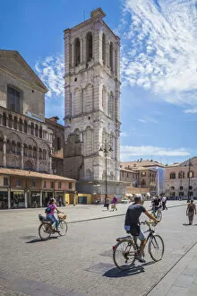 Images Dated 22nd March 2019: Ferrara old town, Emilia Romagna, Italy
