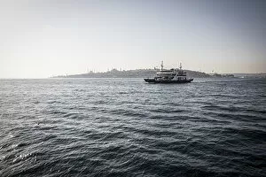 Ferry on the Bosphorus, Istanbul, Turkey