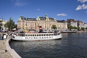 Images Dated 22nd December 2008: Ferry in Harbour, Stockholm, Sweden