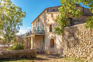 Manor House Prints: Finca Publica Galatzo, Mallorca, Balearic Islands, Spain