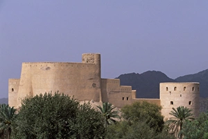 The first Rustaq Fort was built by the Persians in
