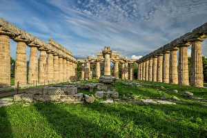 Cilento Prints: First Temple of Hera, Paestum, Campania, Italy
