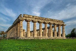 Cilento Prints: First Temple of Hera, Paestum, Campania, Italy